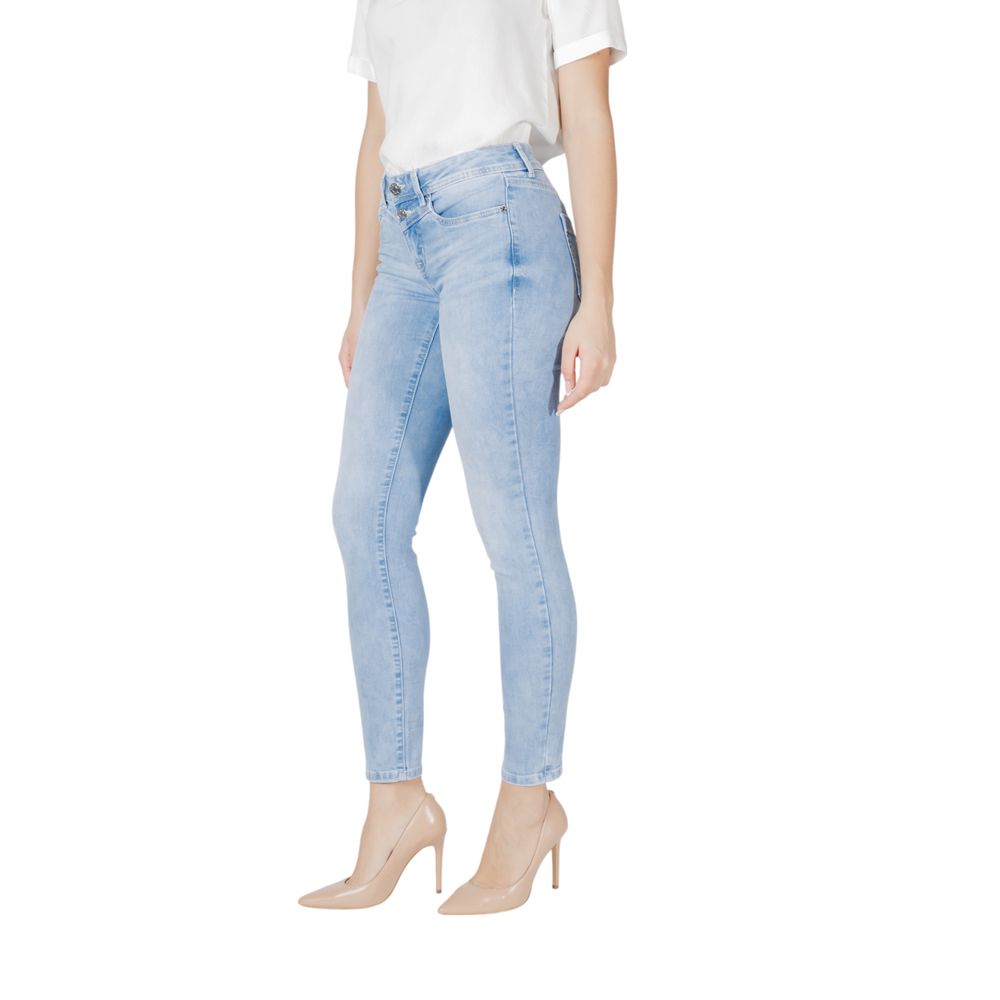 Light Blue Cotton Slim Fit Jean Street One