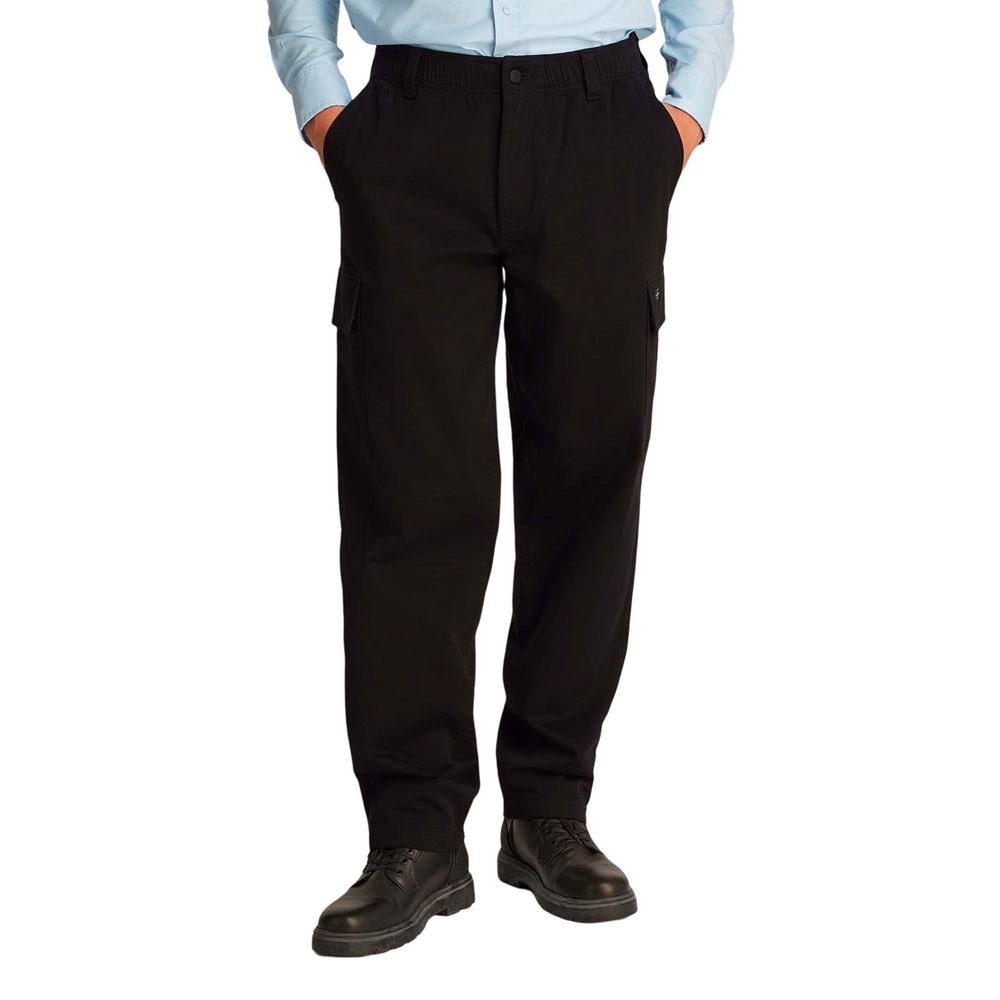 Black Cotton Pant Calvin Klein Jeans