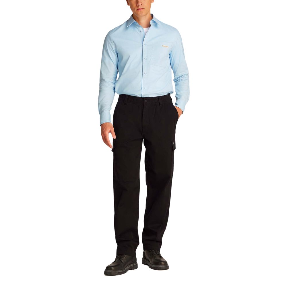 Black Cotton Pant Calvin Klein Jeans