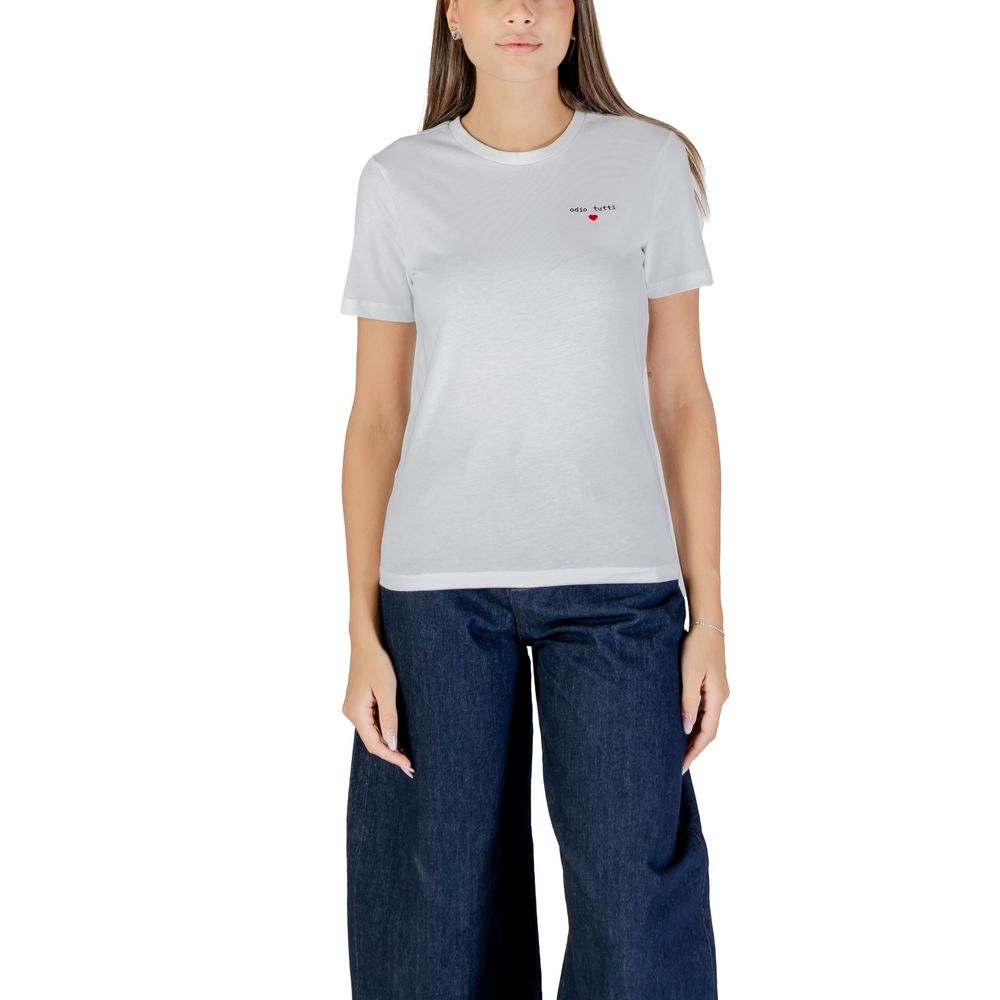 White Cotton T-Shirt Only