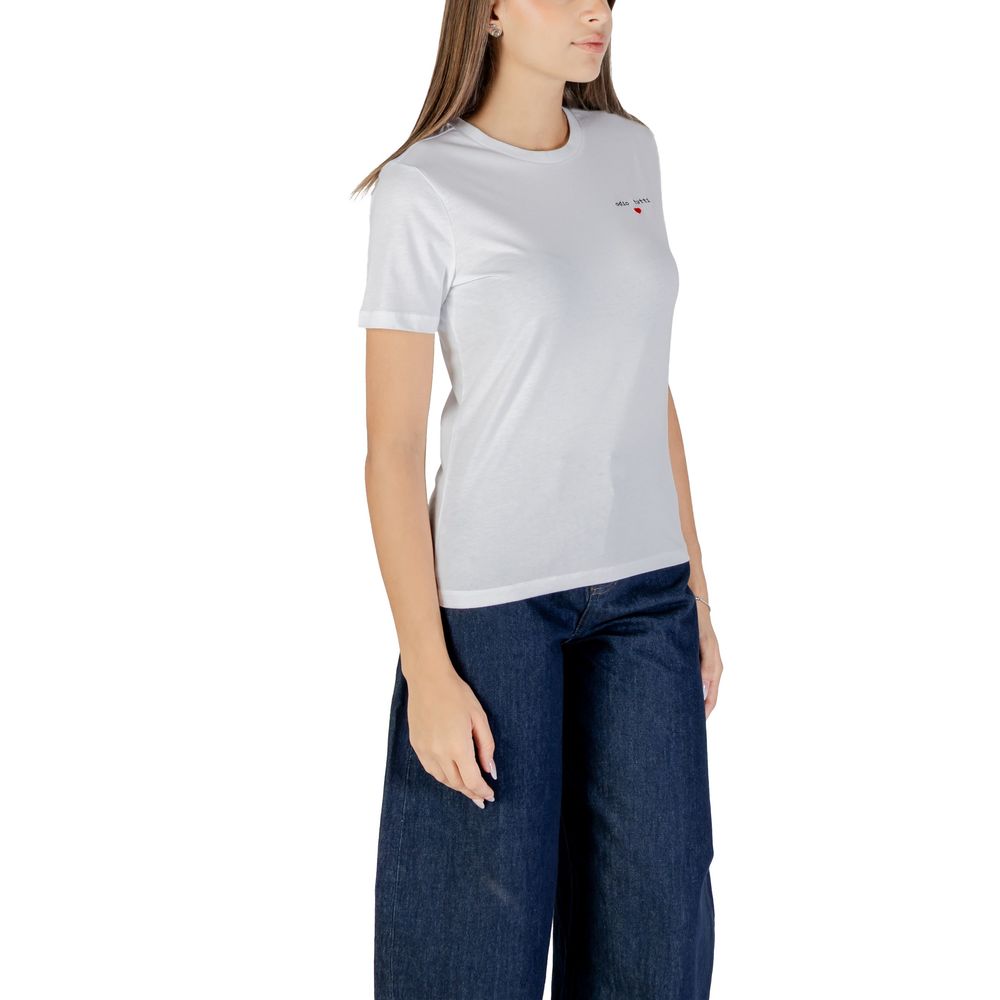 White Cotton T-Shirt Only