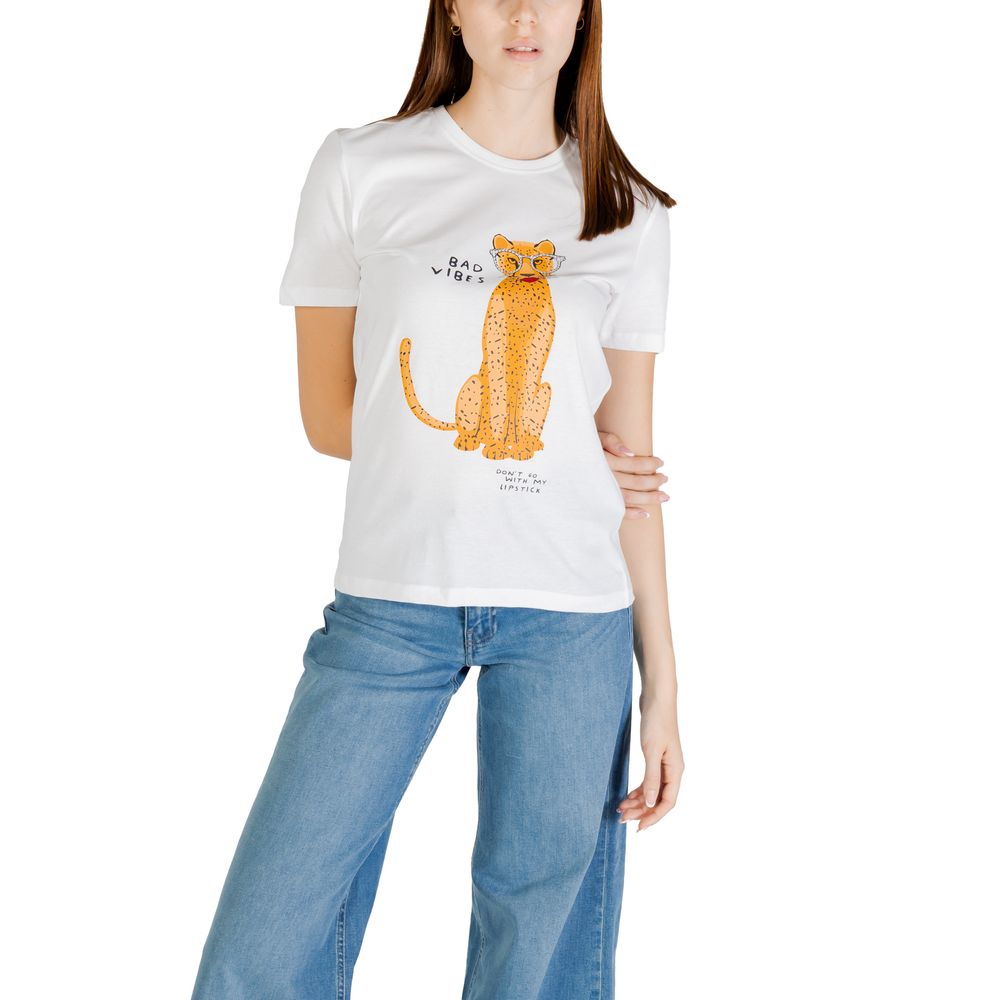 White Organic Cotton T-Shirt Only