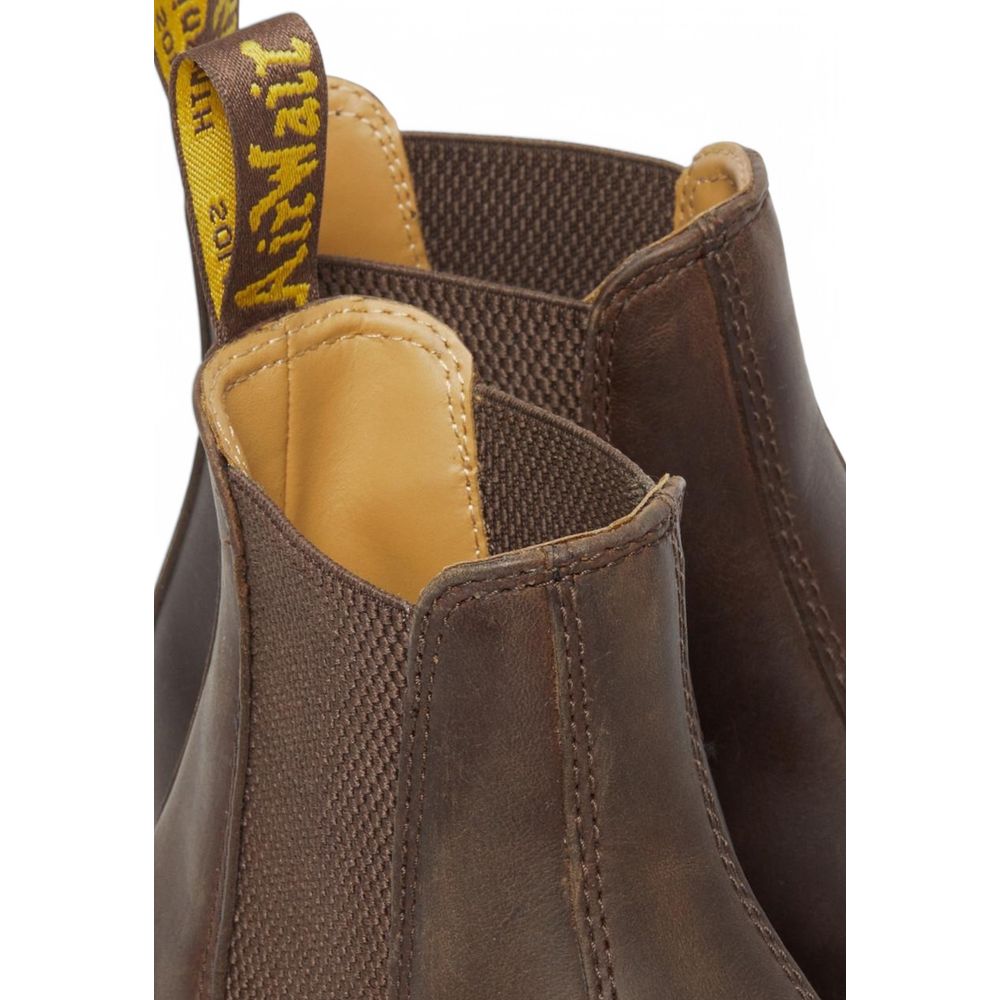 Brown Leather Boot Dr. Martens