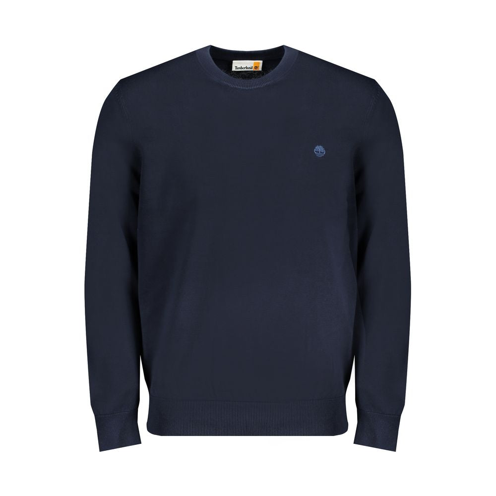 Blue Cotton Sweater Timberland