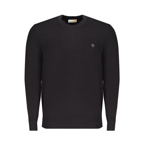 Black Cotton Sweater Timberland