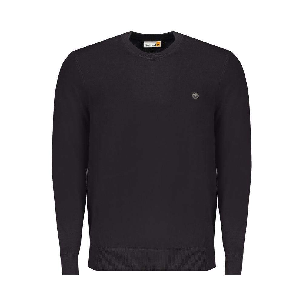 Black Cotton Sweater Timberland