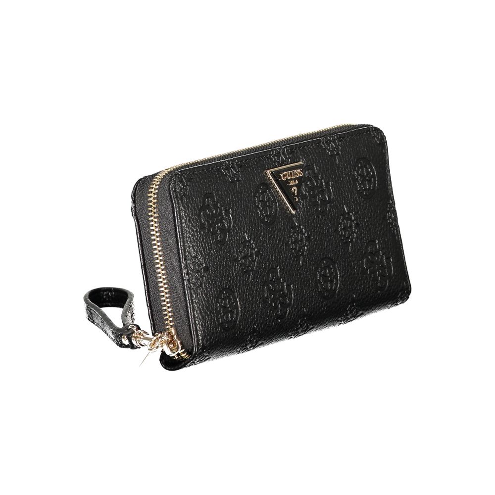 Black Polyethylene Women Wallet Guess Jeans