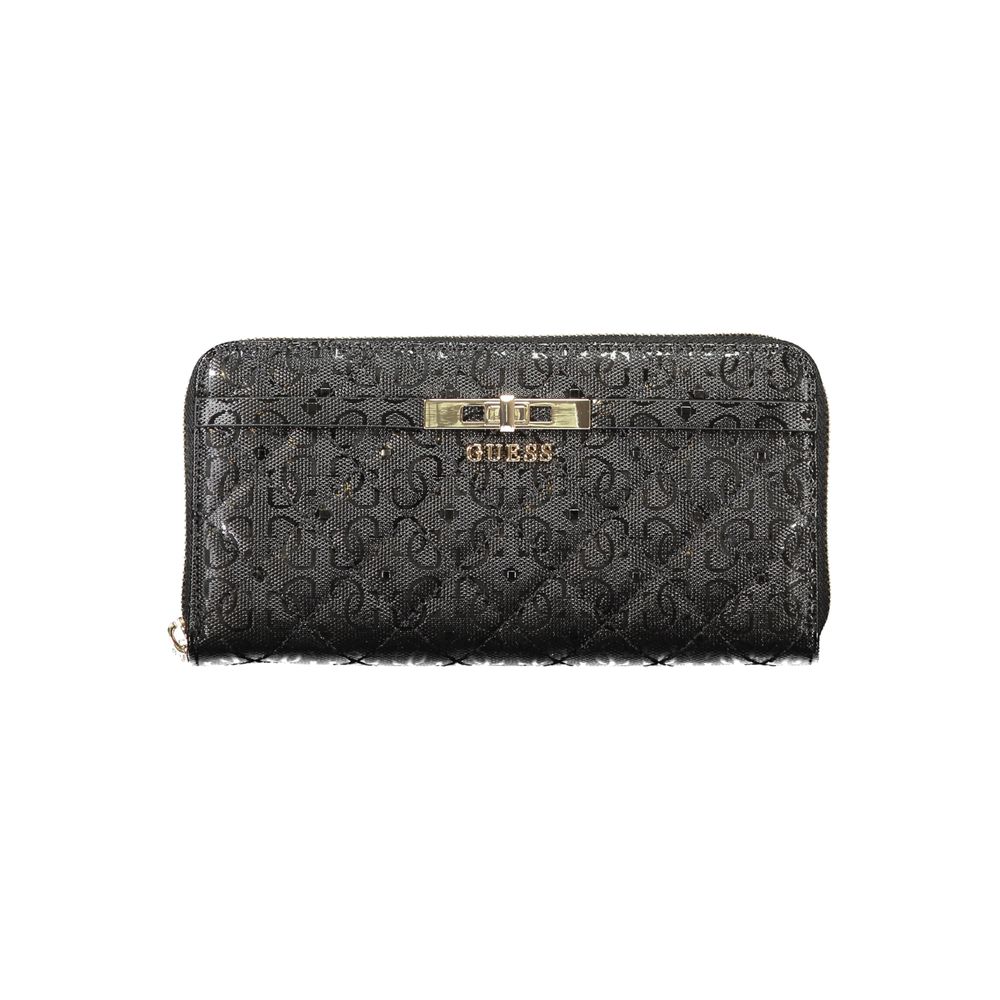 Black Polyethylene Women Wallet Guess Jeans