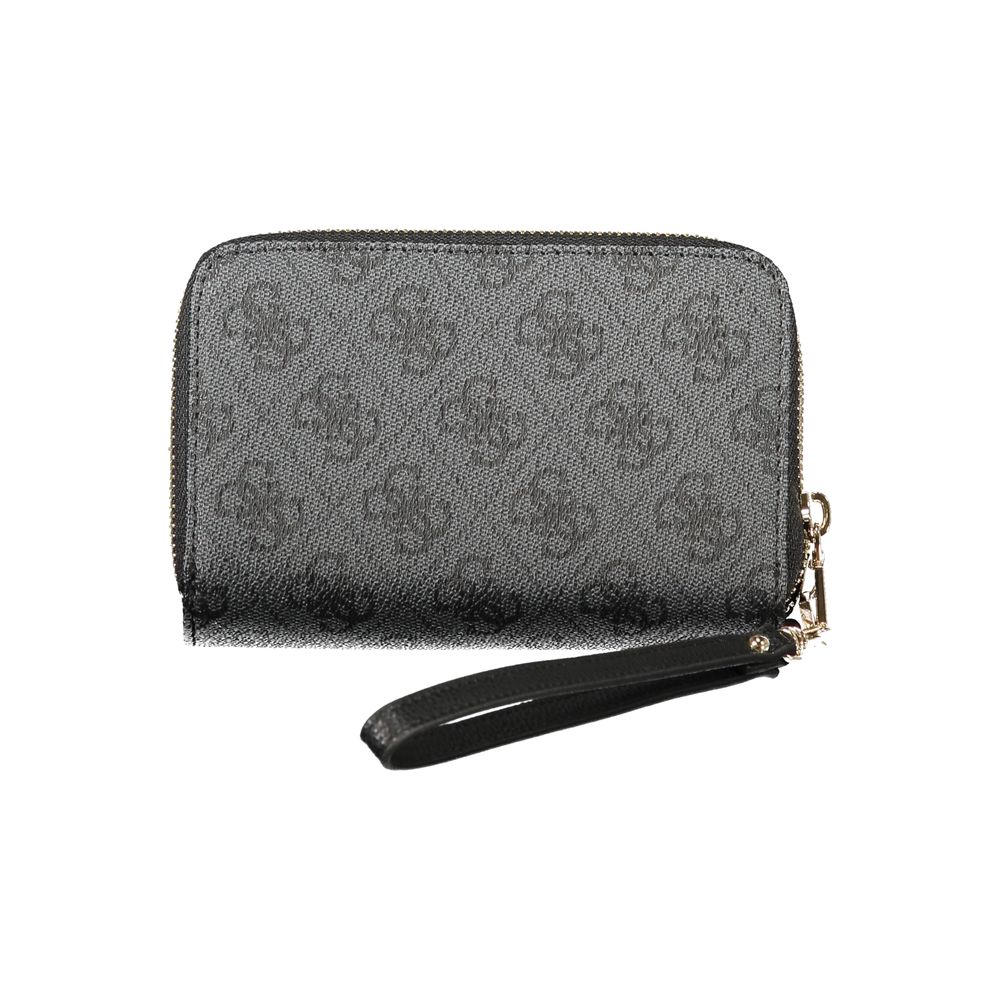 Black Polyethylene Women Wallet Guess Jeans