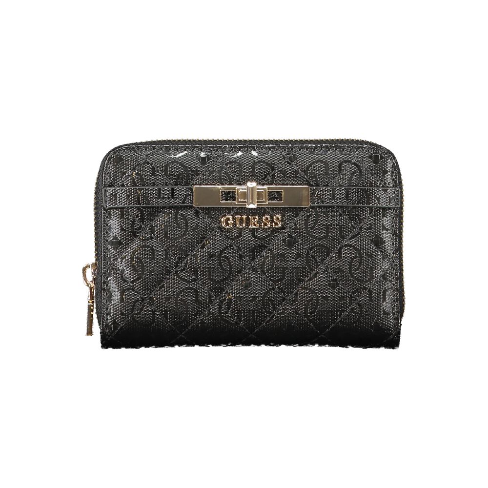 Black Polyethylene Women Wallet Guess Jeans