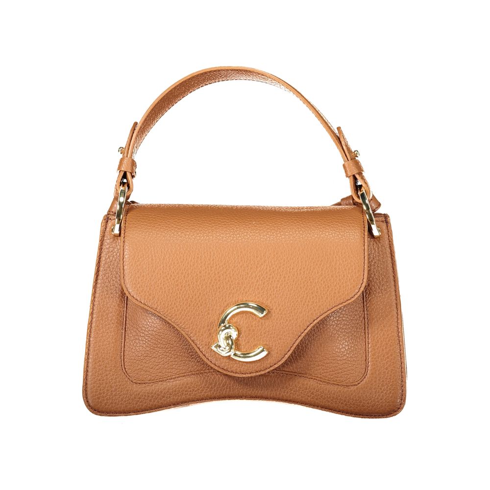 Brown Leather Women Handbag Coccinelle