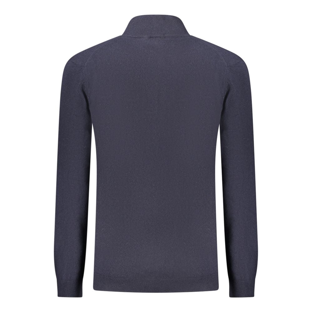 Blue Wool Men Sweater Timberland