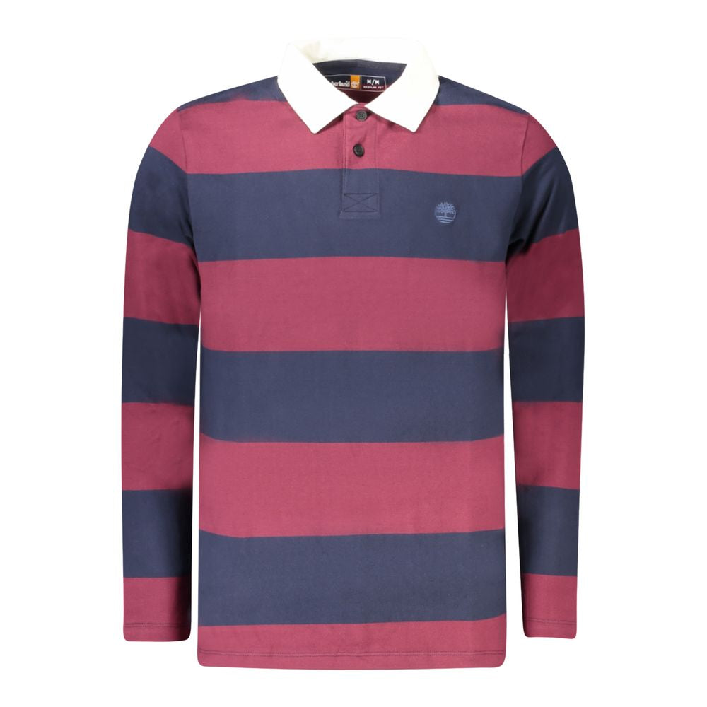 Red Cotton Men Polo Shirt Timberland