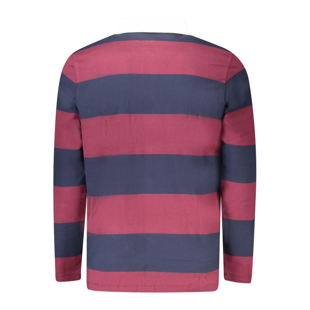 Red Cotton Men Polo Shirt Timberland