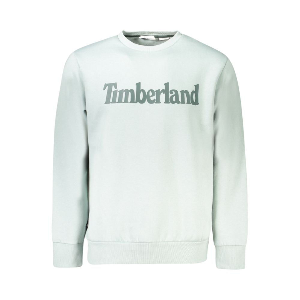 Green Cotton Men Sweater Timberland