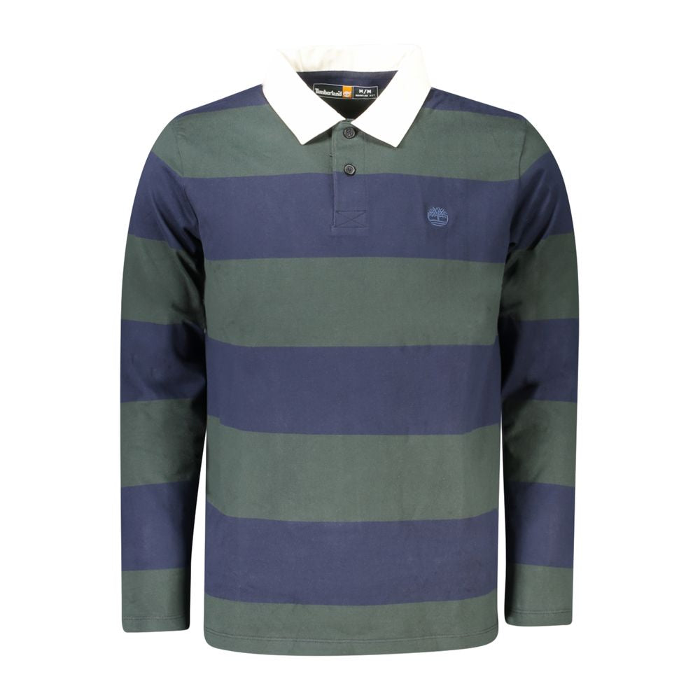 Green Cotton Men Polo Shirt Timberland
