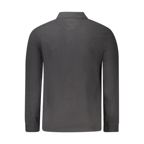Black Cotton Men Polo Shirt Timberland