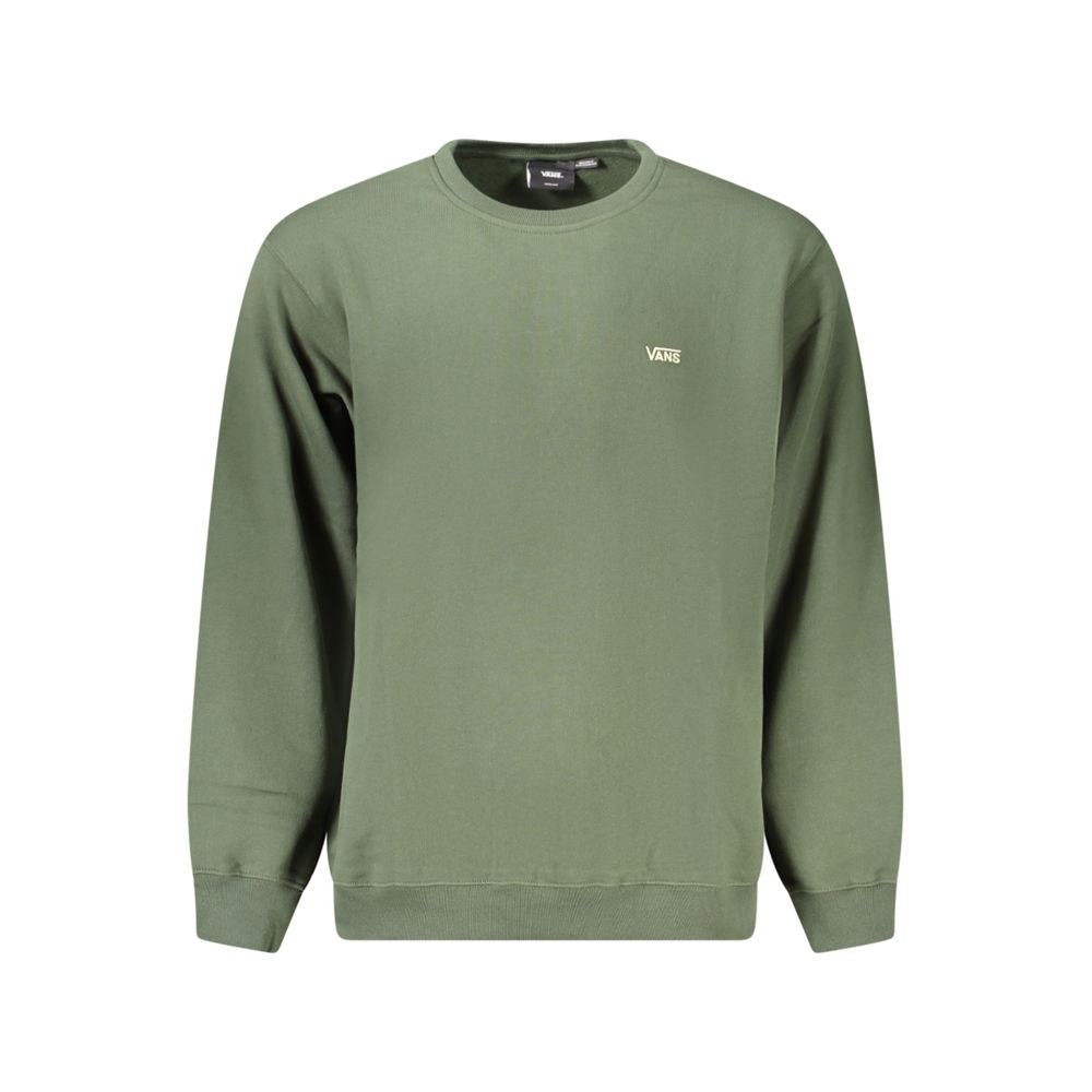Green Cotton Men Sweater Vans