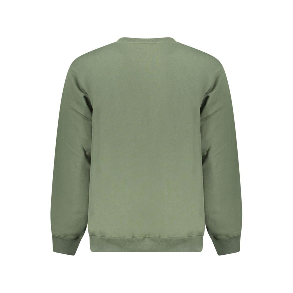 Green Cotton Men Sweater Vans