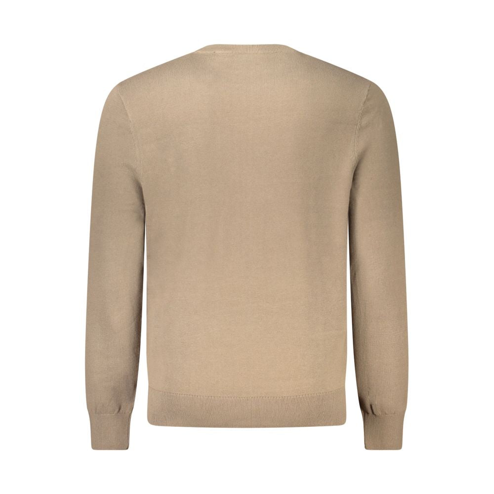 Brown Cotton Men Sweater Timberland