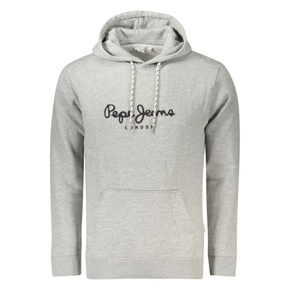 Gray Cotton Men Sweater Pepe Jeans