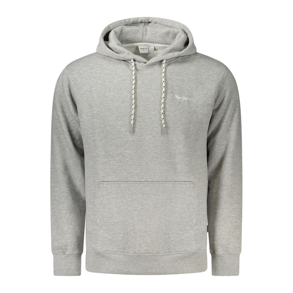 Gray Cotton Men Sweater Pepe Jeans
