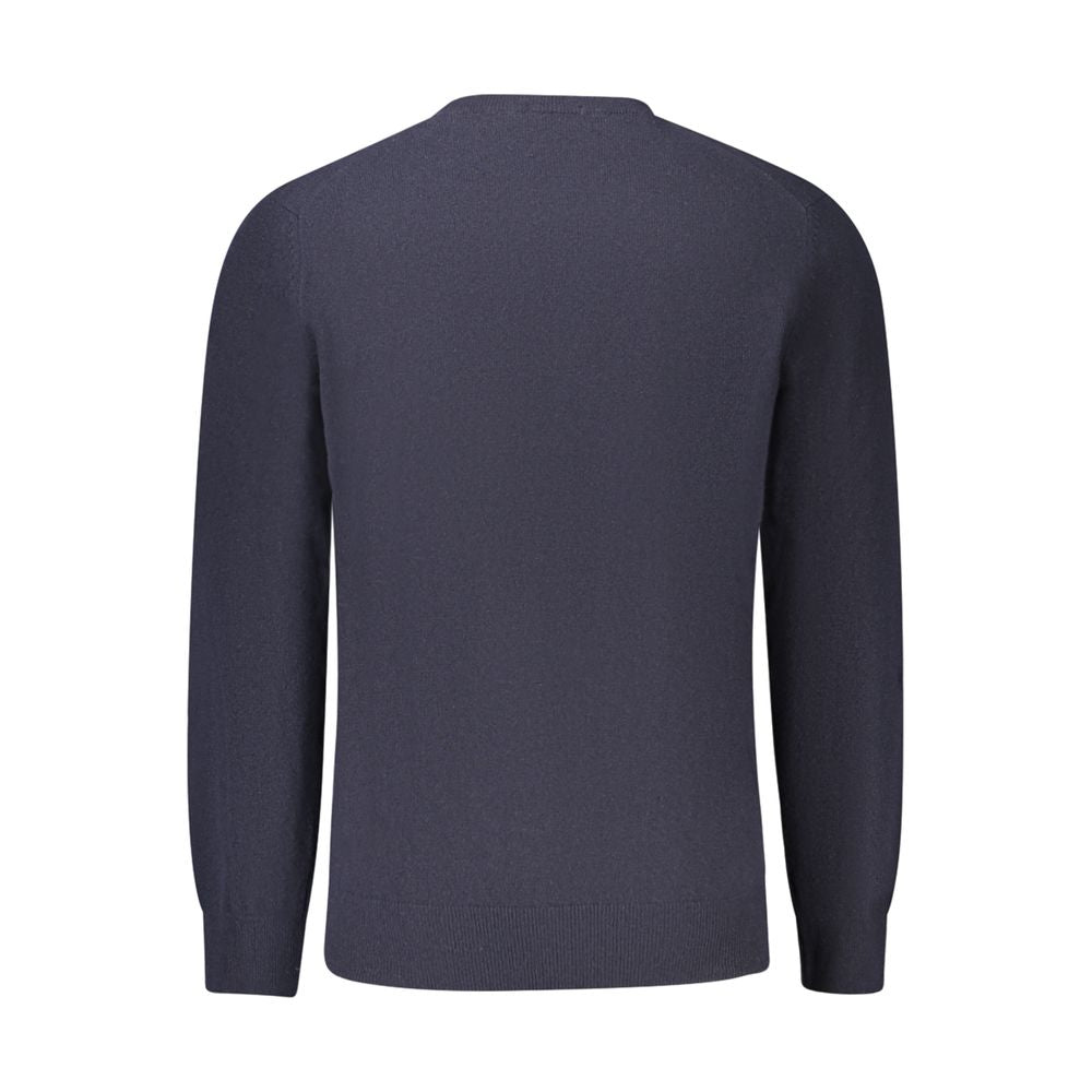 Blue Wool Men Sweater Timberland