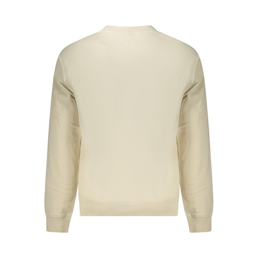 Beige Cotton Men Sweater Napapijri