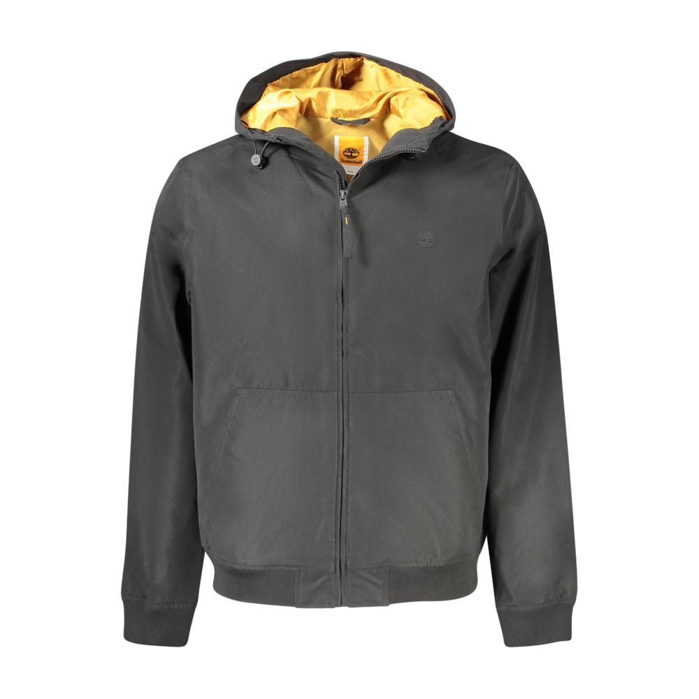Black Polyester Men Jacket Timberland