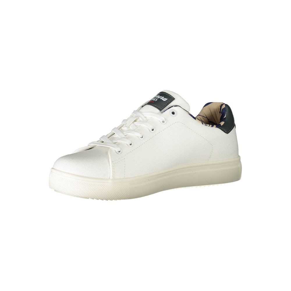 White Polyester Sneaker Carrera
