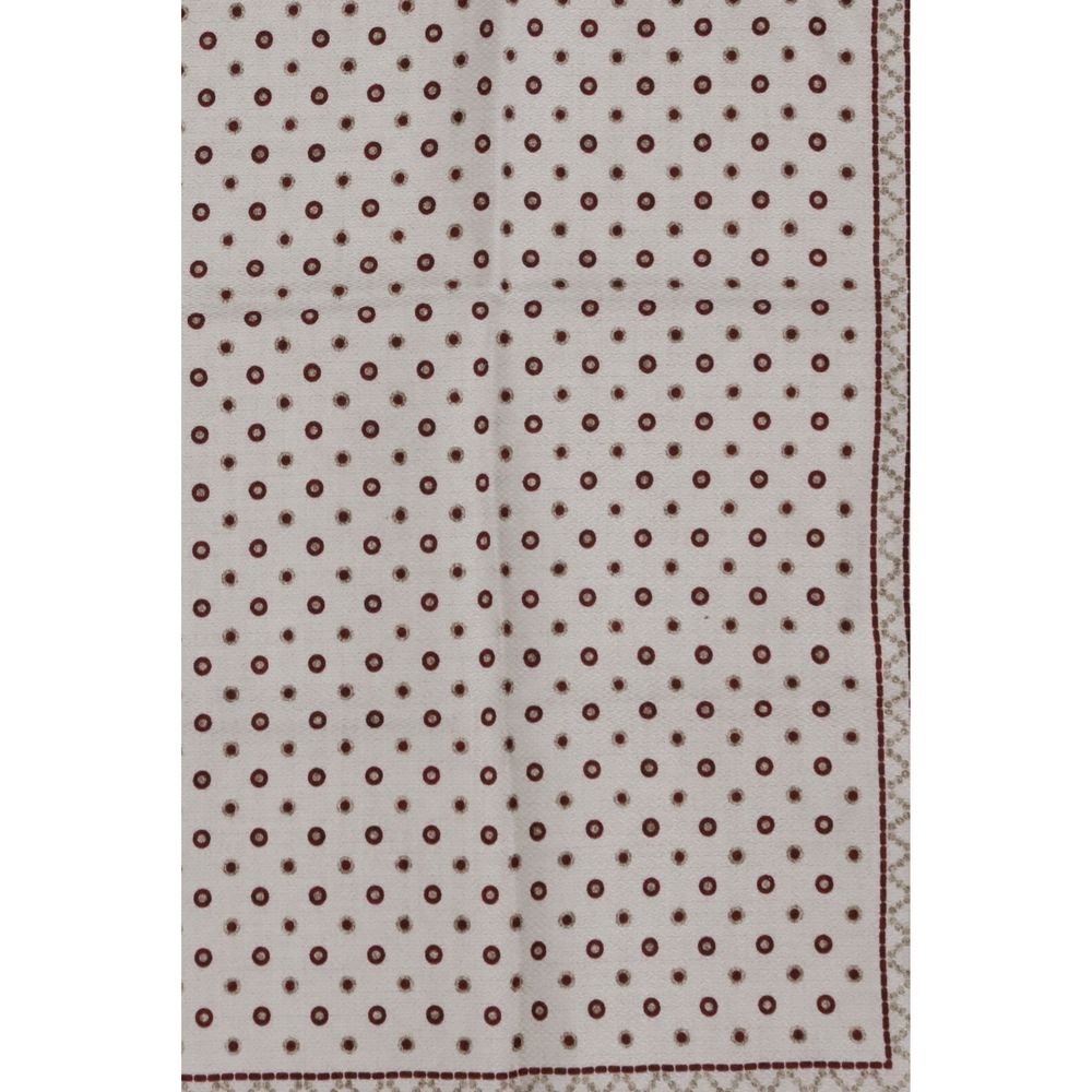 Polka Dot Silk Pocket Square Brunello Cucinelli