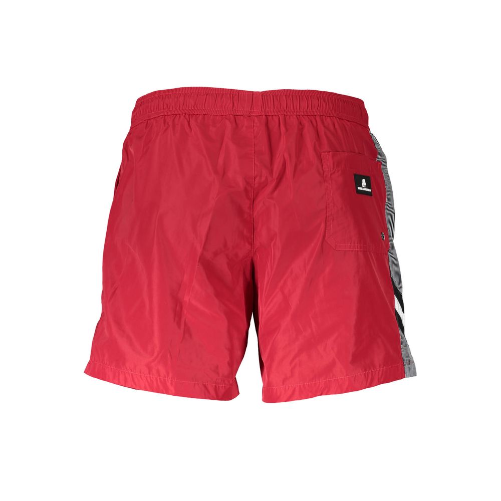 Red Polyester Swimwear Karl Lagerfeld