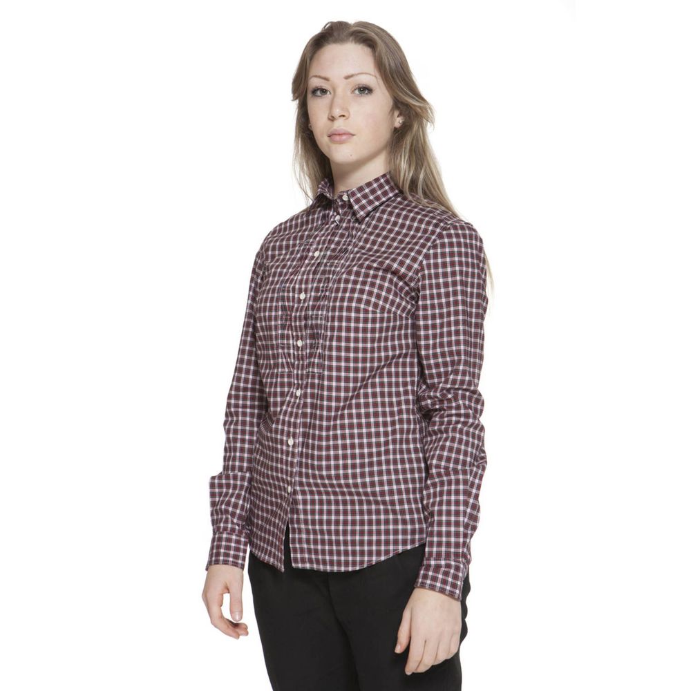 Red Cotton Shirt Gant