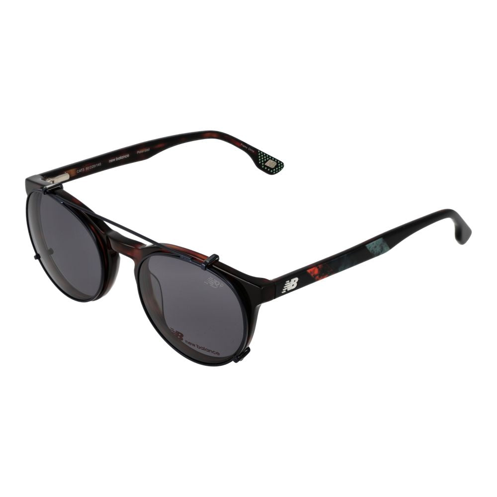 Brown Men Glasses Frame New Balance