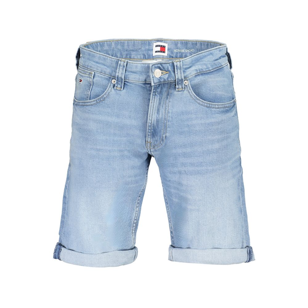 Blue Cotton Short Tommy Hilfiger