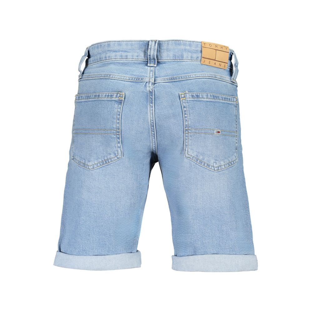 Blue Cotton Short Tommy Hilfiger