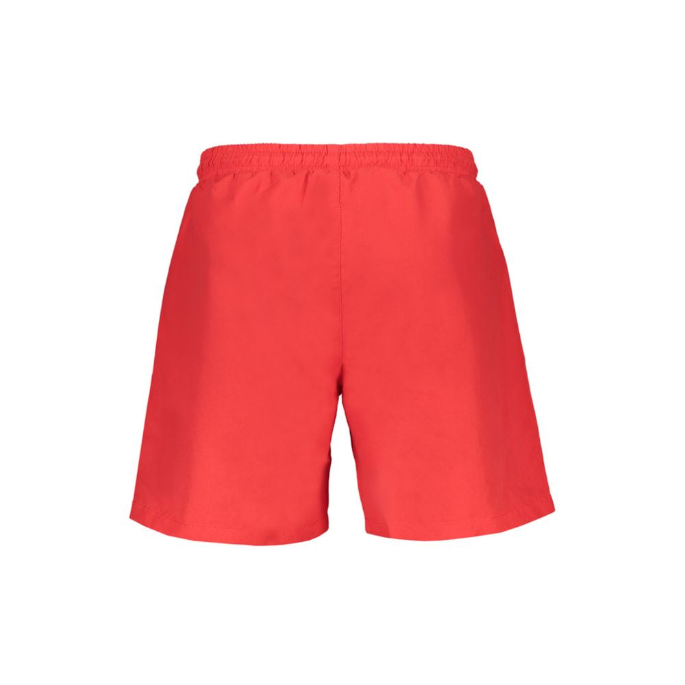 Red Polyester Swimwear Fila
