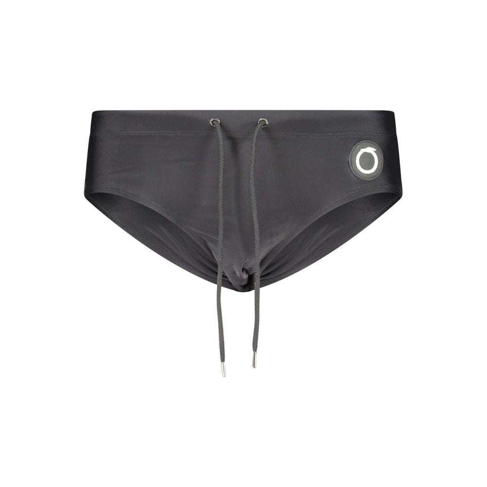 Black Elastane Swimwear Trussardi