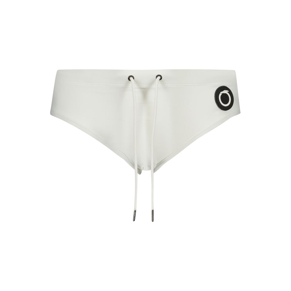 White Elastane Swimwear Trussardi