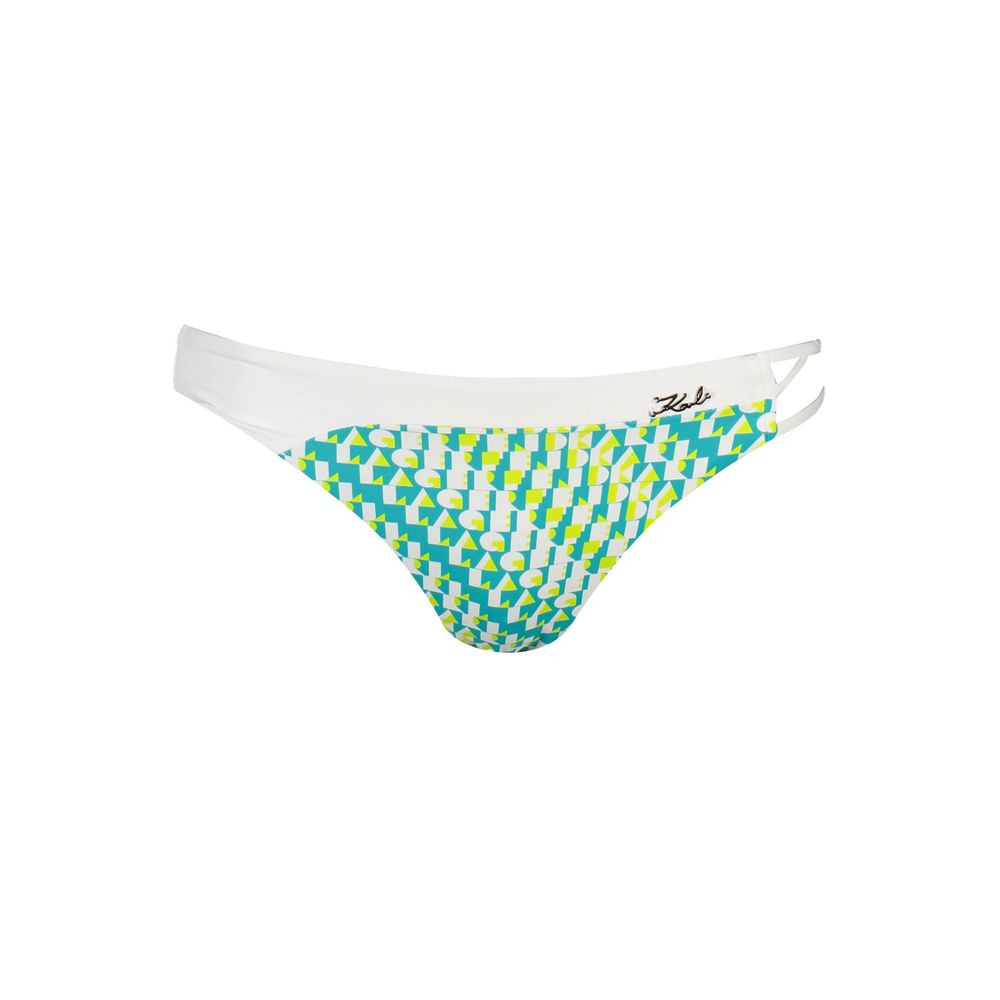 Green Elastane Swimwear Karl Lagerfeld