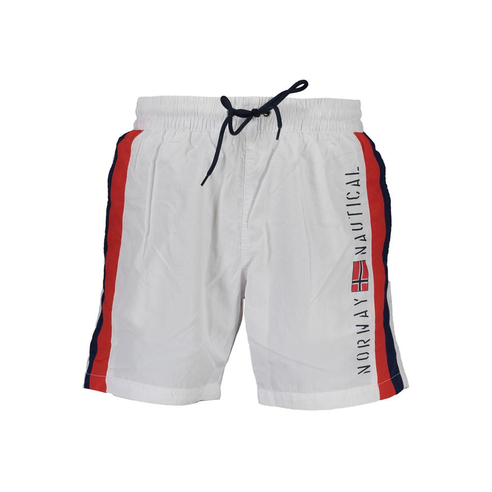 White Polyamide Swimwear Norway 1963