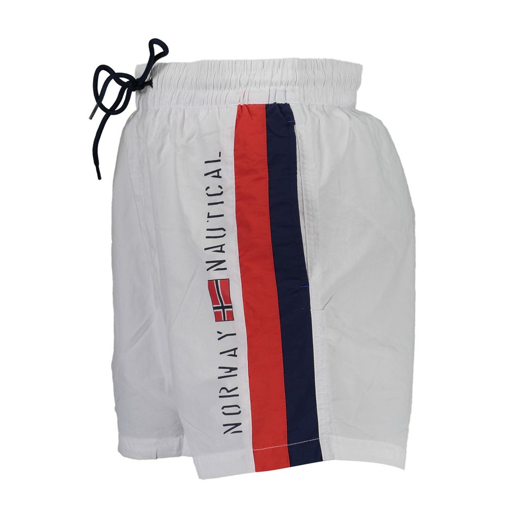 White Polyamide Swimwear Norway 1963