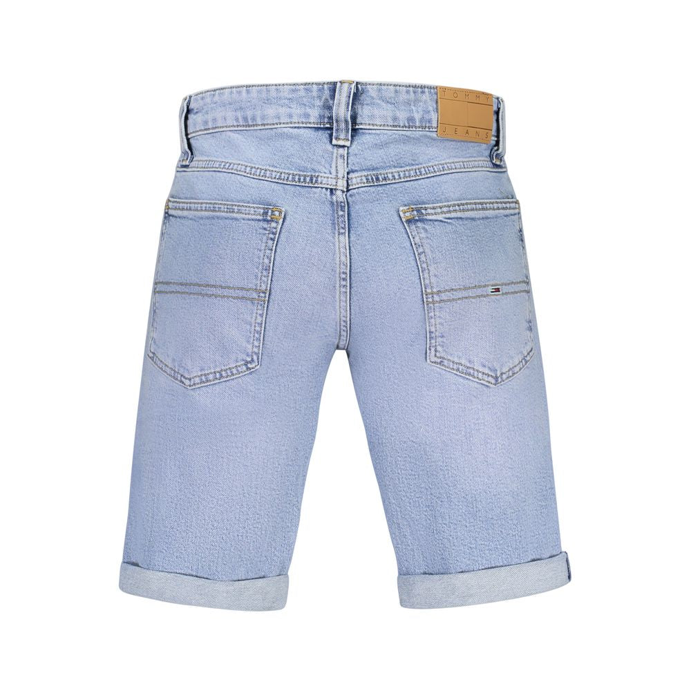 Blue Cotton Short Tommy Hilfiger