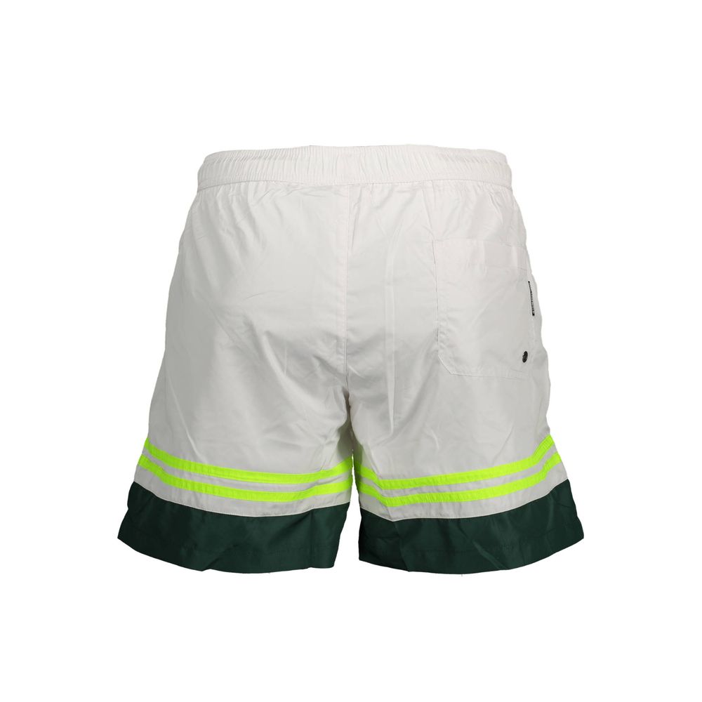White Polyester Swimwear Karl Lagerfeld