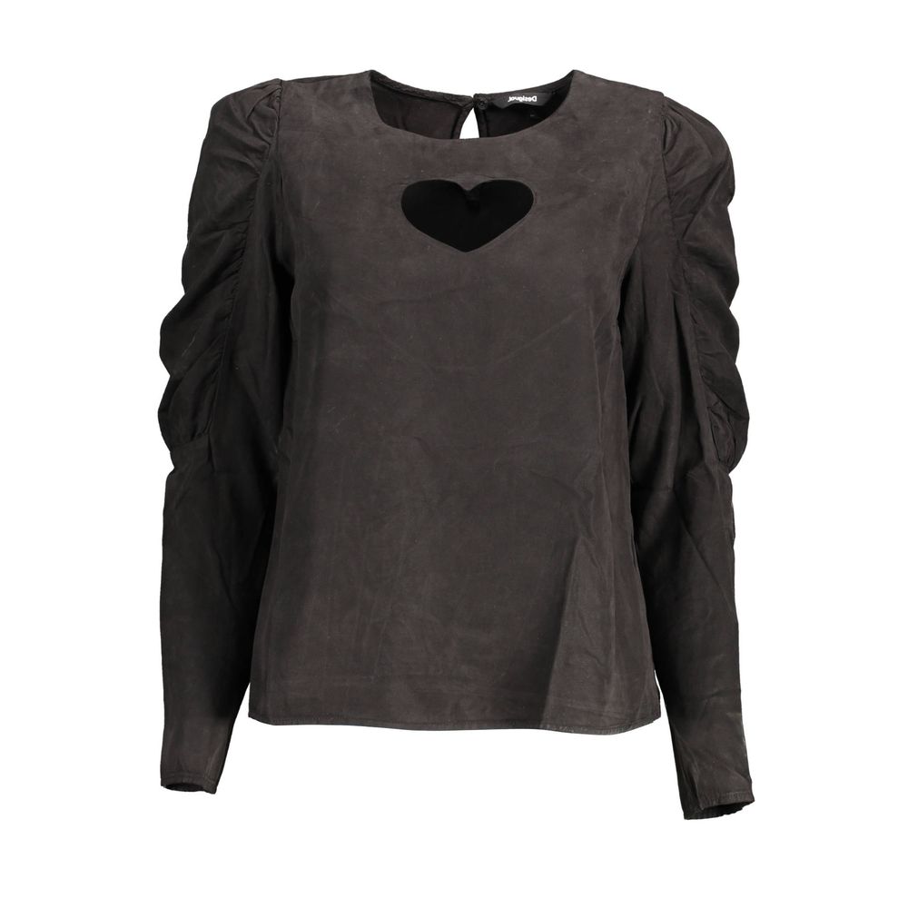 Black Lyocell Shirt Desigual