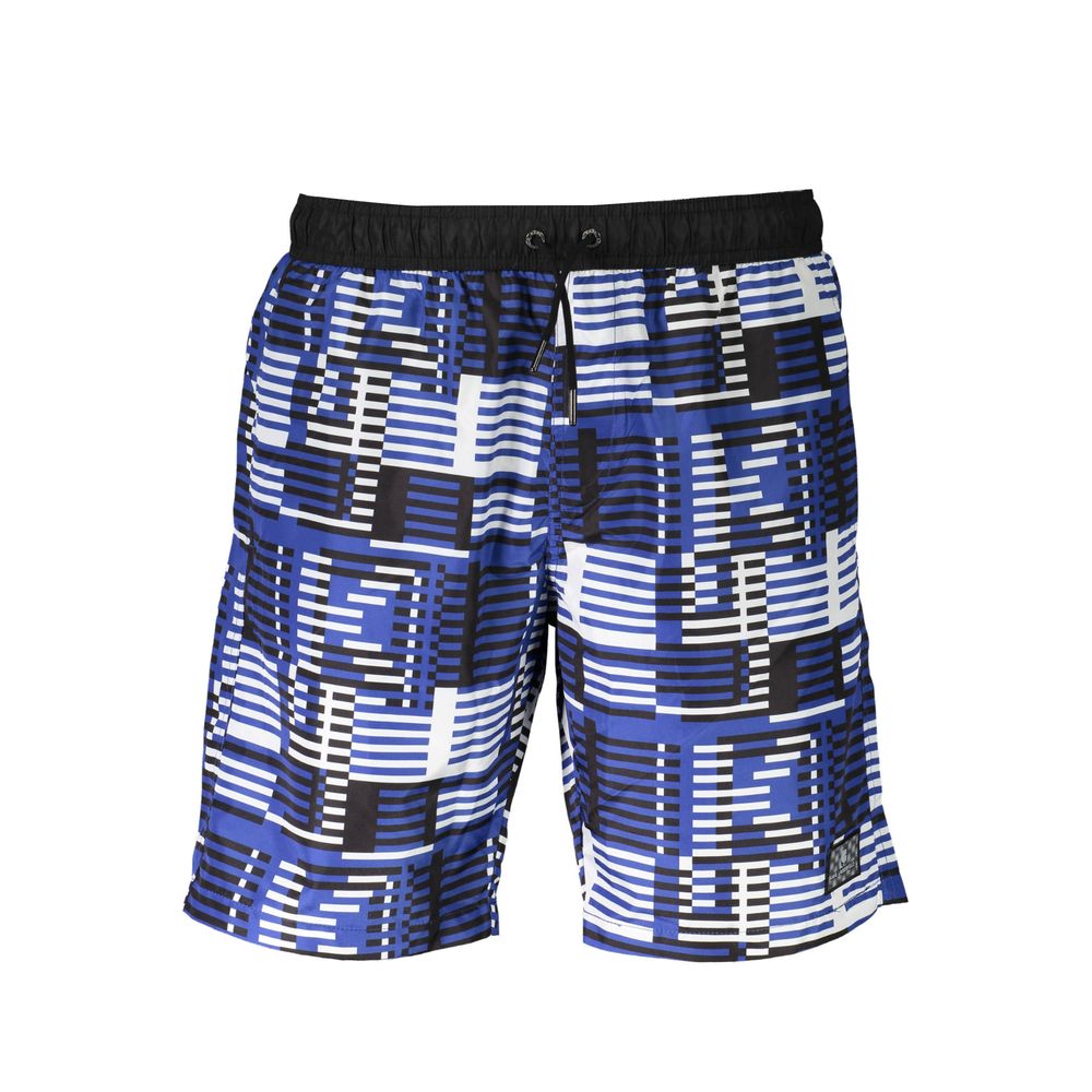 Blue Polyester Swimwear Karl Lagerfeld