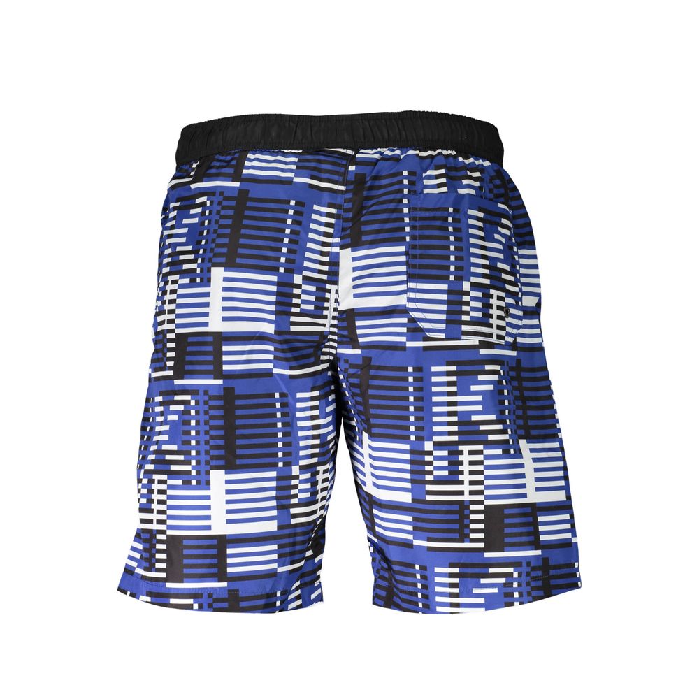 Blue Polyester Swimwear Karl Lagerfeld