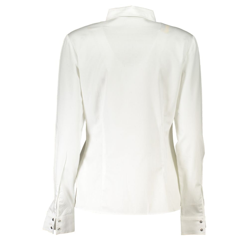 White Cotton Shirt Guess Jeans
