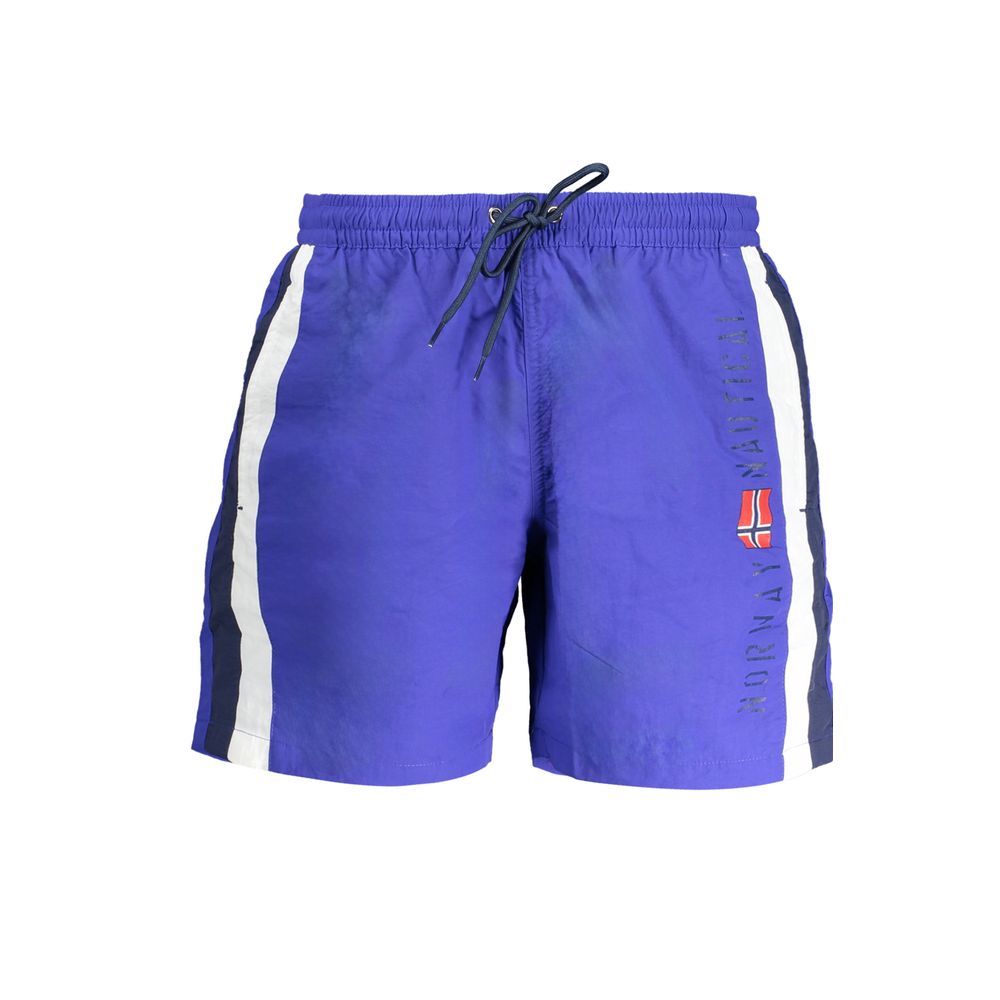 Blue Polyamide Swimwear Norway 1963