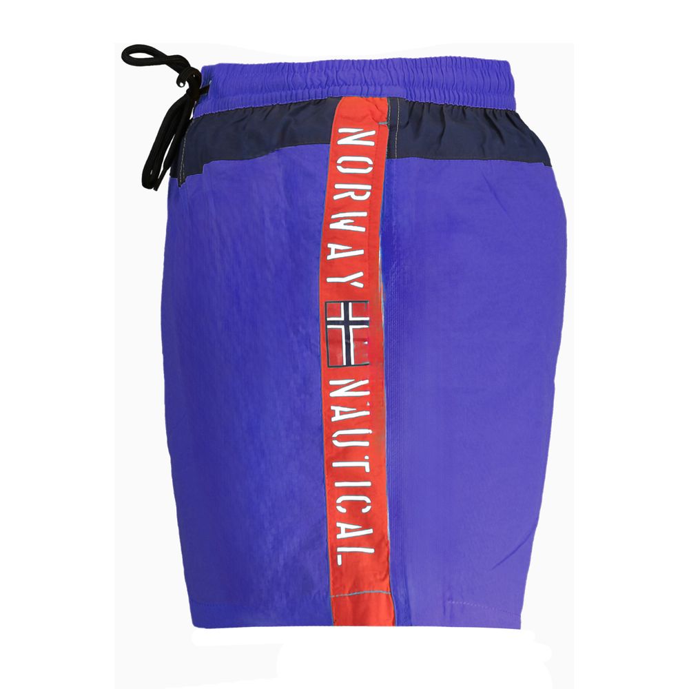 Blue Polyester Swimwear Norway 1963